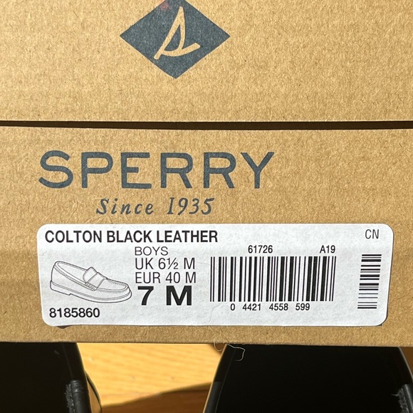 Sperry Colton black leather penny loaders - Picture 6 of 6